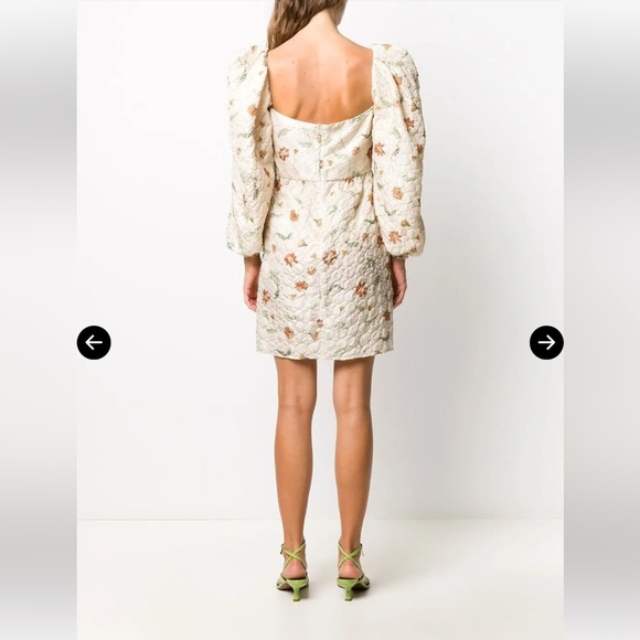 Johanna Ortiz Floral Print Mini Dress Size: 8 - Picture 4 of 13